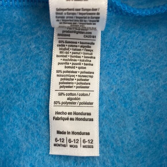 American Apparel turquoise hoodie zipper pockets 50 % cotton 50 polyester 2pack - Picture 4 of 4